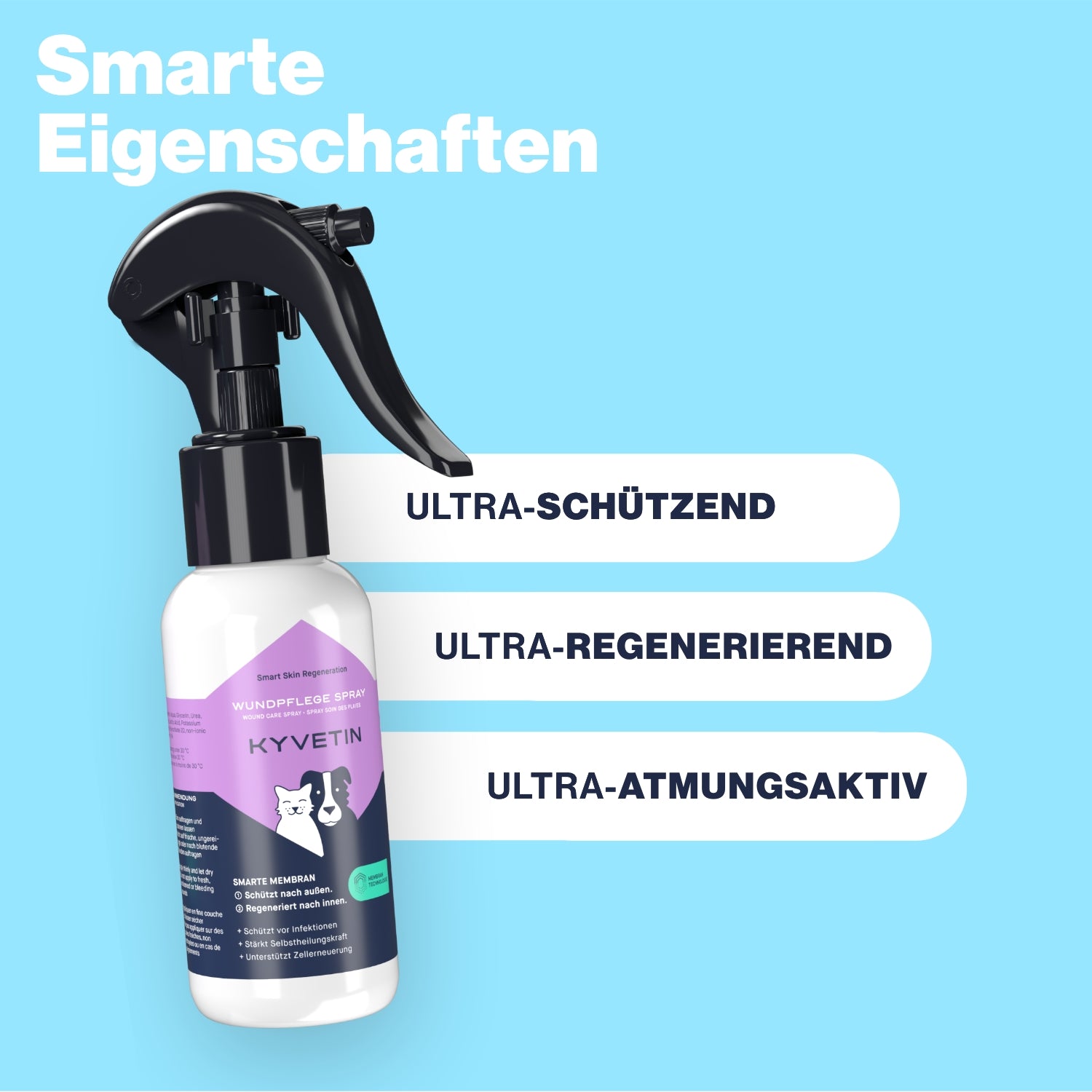 KYVETIN Smart Skin Regeneration Spray Haustier